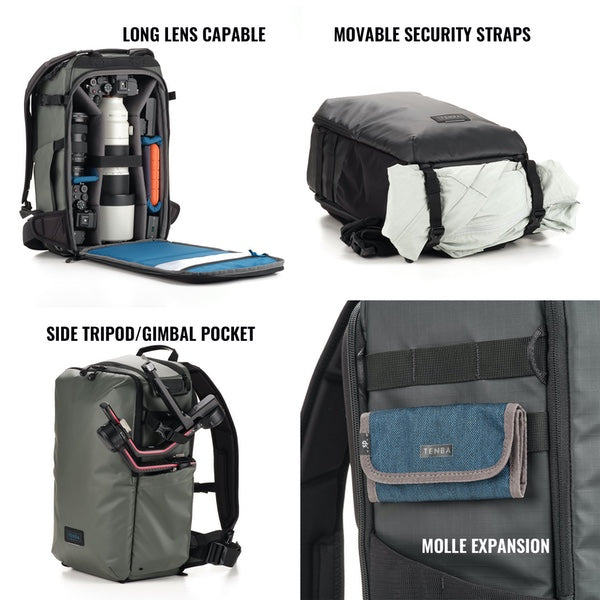 Tenba Zaino Solstice V2 20L Grigio Tenba Zaino Solstice V2 20L Grigio